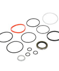 Hydraulic Cylinder Seal Kit For Bush Hog 3.5 Inch Bore 8 Inch Stroke Replacement Part 50017623 showing 13-piece seal set with O-rings