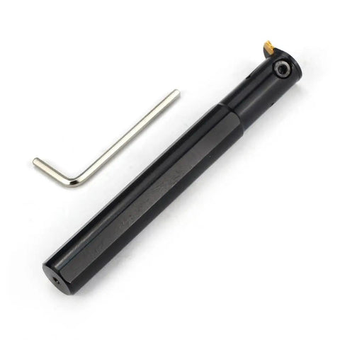 Five Eighth Inch Shank Grooving Cutoff Tool Holder Boring Bar With Four Point Nine Inch Overall Length For Pro Grade Tool Life And Faster Cutting Low Friction Machining With Carbide Insert MGMN200 Model MGIVR2016-2