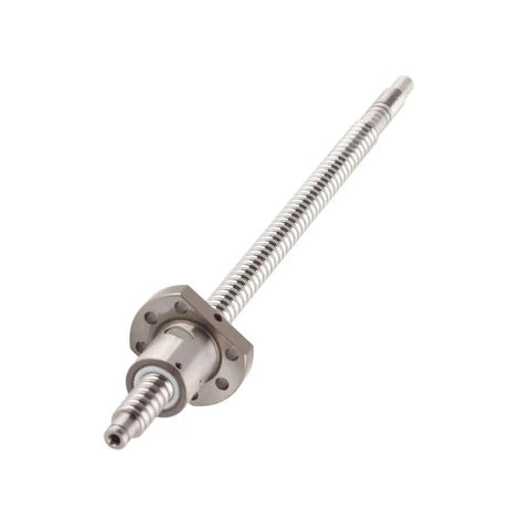 Smooth 12Mm Diameter SFU1204 Anti Backlash Ballscrew With Ballnut Assembly Measures 300mm Long For High Performance CNC Machines
