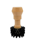 Espresso Portafilter Cleaning Brush With Wood Handle And Stiff Nylon Bristles 360 Degree Flexible Scrub Tool