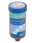SKF System 24 LagD 125 WA2 EP Grease can for heavy machinery lubricating bearings, high-adhesion, automatic radiator lubricant.