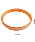 10 Pcs Heavy Duty Drive Belt For F20A Electric Planer Replacement Parts, 228mm long orange rubber belt for woodworking tools.