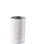 Keep It Frosty Insulated Stainless Steel Can Cooler For 12 Oz Slim Beverages with floral design, perfect for summer parties.