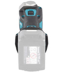 Cordless 18V Li-Ion Brushless Oscillating Multi-Tool For Dope Cuts And Gnarly Sanding, top view, soft start, no battery