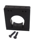 Two Pack CNC Engraving Spindle Mount Fixture For 80mm Motors Aluminum Alloy Support Base Bracket In Black Easy Install Durable 80mm spindle clamp