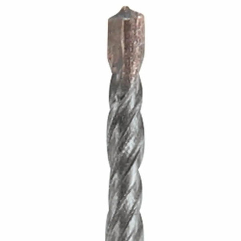 Close-up of SDS-Plus Bulldog Hex Drive Rotary Hammer Bits, 5/32 X 6.5 In, showing two-cutter head and four-flute design.