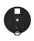 Seven Slot 50mm Aluminum Filter Wheel for Astronomy Cameras and Telescopes, square mount; CNC machined for easy filter swapping.