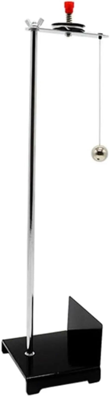 Metal Rod Pendulum Experiment Kit With Adjustable Bob Height featuring a 95 cm metal rod and 20 mm bob for physics class demonstrations.