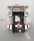4 Piece Upgrade Sliding Door Roller Wheels For Wooden Doors With Bearings, Lower Wheel Runner Assembly dimensions