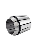 Rock Solid 27 Pcs Er40 Precision Collet Set With Chuck For Machining Projects Ranging From 3Mm To 26Mm Plus 0.008Mm Tolerance Accuracy close-up of a shiny collet.