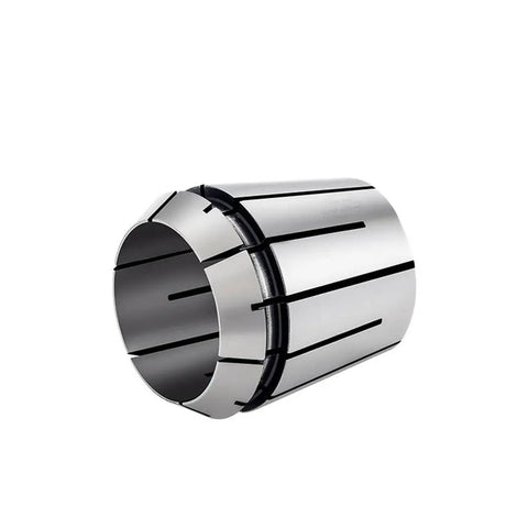 Rock Solid 27 Pcs Er40 Precision Collet Set With Chuck For Machining Projects Ranging From 3Mm To 26Mm Plus 0.008Mm Tolerance Accuracy close-up of a shiny collet.