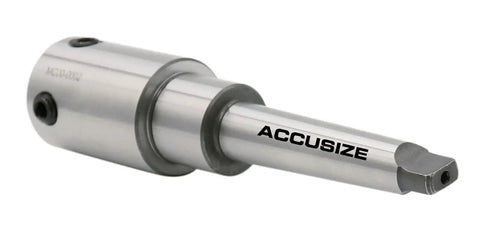 MT2 To Three Quarters Inch Weldon Shank Annular Cutter Arbor For Drill Press Use With Allen Key And Loading Spring