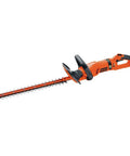 Rotating-Handle Hedge Trimmer With 24-Inch Dual-Action Blades, 3.3-Amp Electric Shear, Cuts Up To 3/4-Inch Branches, 40 Percent Less Vibration