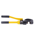 Heavy Duty Hydraulic Scissors Cutting Machine Portable Rebar Shear 6T To 13T Manual Steel Bar Cutter shown from the side.