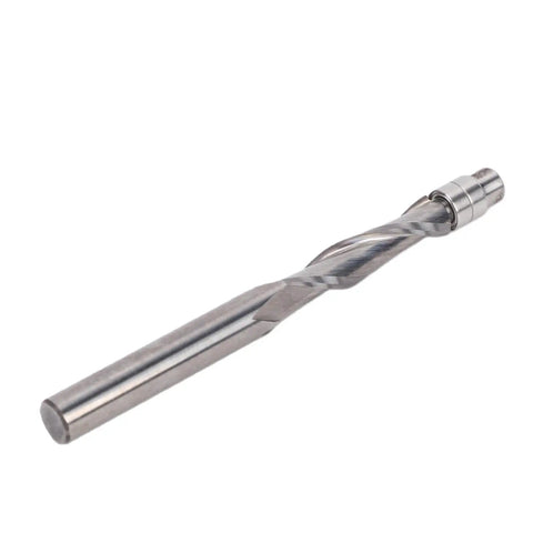 Heavy Duty 1/4 Inch Flush Trim Router Bit With Up Down Spiral Design And Tungsten Carbide for smooth trimming cuts