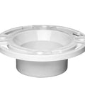 Beefed Up Toilet Flange With Flush Mount Design For Seamless Closet Waste Pipe Connections Holding Thirty Feet Of Head Pressure Solid American Made Plumbing Gear.