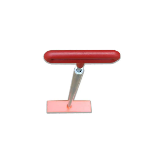 Powerful Handheld Magnet Sweeper With Quick Release For Easy Debris Pickup 10 Inch Sweeping Width Stainless Steel Magnetic Box Magnetic On All Sides Grab And Go Convenience Great For Garage Floors And Workshops Orange