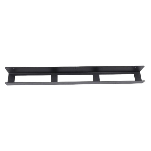 Rock Solid Wall Mounted Trigger Bottle Holder Rack For Garage Workspace And Mobile Detailing Cart With Heavy Gauge Coated Steel Frame, black wall rack