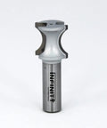 Half Inch Shank Thumbnail Router Bit With Seven Eighths Inch Cutting Diameter And Seven Eighths Inch Cutting Height Carbide Tip