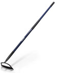Heavy Duty Garden Hoe With Pre Sharpened Blade And 57 Inch Fiberglass Handle For Effortless Weeding And Tough Soil Cultivation