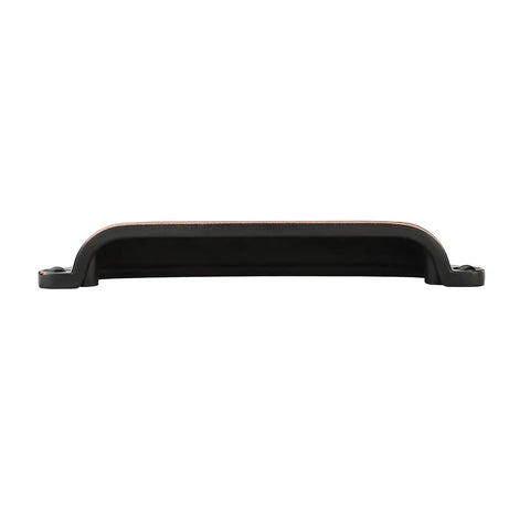 10 Pack 3 3 4 Inch Cup Pulls Oil Rubbed Bronze Cabinet Handles Zinc Alloy Heavy Duty Kitchen Island Drawer Hardware front view