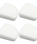 Silicone Corner Guards for Furniture, 36 Pack Baby Safe Edge Bumpers with Strong Adhesive, White Edge Protectors for tables