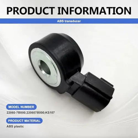 Ignition Knock Sensor and ABS Sensor Replacement OEM 22060-7B000 for Nissan Frontier Xterra Quest Mercury Villager 1999-2004