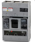 Top Dollar 600 Amp Three Pole Molded Case Circuit Breaker Rock Solid 600 Volt Thermal Magnetic Unit front view showing controls and labels.