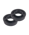 Heavy Duty Torsion Spring Center Bushing 1 Inch ID 2 Inch OD Nylon Center Bushing 2 Pack Universal Fit Protects Torsion Bar And Springs Long Life Cycle 10,000 Cycles At 75 Lb Test Garage Door Hardware shown in close up view