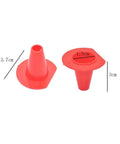 One Way Bee Entrance Gate Cone Shape Hive Escape Tool Set 20 Pieces Made From Durable Plastic Red Color Designed For Beekeeping