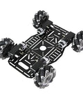 Omnidirectional 4WD Robot Car Chassis Kit With 68mm Mecanum Wheels And TT Motors For Arduino Raspberry Pi STEM Education DIY Projects