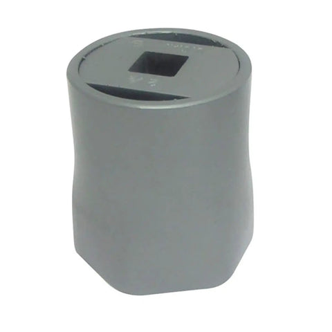 Two And Nine Sixteenths Inch Hex Axle Nut Socket For Automotive Use heavy duty steel construction close-up view