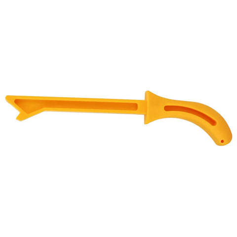 High Visibility Yellow 11 Inch Woodworking Push Stick For Table Saw And Router Tables Ergonomic Grip Safety Tool With Heavy Duty ABS Construction Jointer Friendly Precise Feed And Hands Free Control
