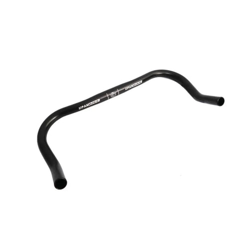 Bullhorn Handlebar For Road And Fixed Gear Bikes Aluminum 6061 Alloy 25.4mm Clamp 37cm Width Lightweight Yet Stiff
