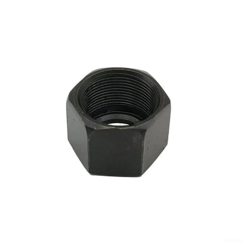 Black 12mm nut for CNC Router, part of Super Cool 12.7Mm Collet And 12Mm Nut Set For CNC Router With Alloy Steel Chuck.