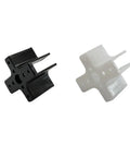 10 Pack RC Airplane Motor Mount Base Cross For Brushless Motors 22 Series Compatible Fits 2208 2212 2217 Profiles, black and white