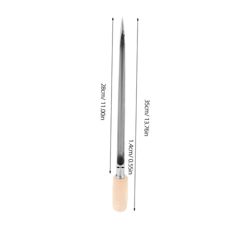 Stainless Steel Rice Grain Sampling Probe For Wheat Corn And Rice Efficient Grain Sampler With Interconnected Trough Design
