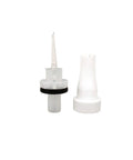 Flat Jet Nozzle For GM03 Manual Powder Coating Gun NF21 1007935 Replacement Part Easy Install And Removal Precise Spray Control Durable Aluminum