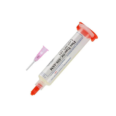 No Clean Flux Gel Paste for Soldering with Needle Dispensing Tool 559 ASM syringe and needle