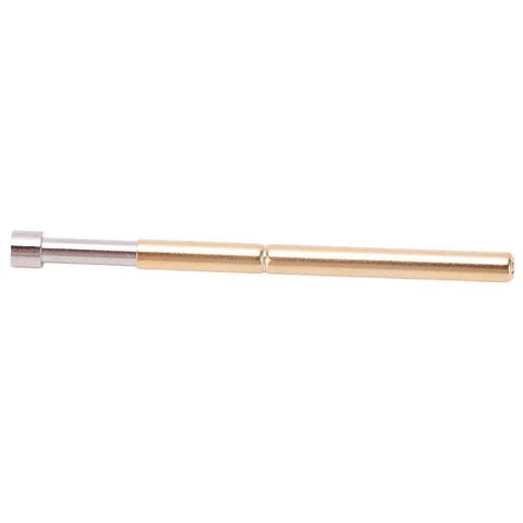 100 Pcs Spring Loaded Pogo Pin Set With Brass Concave Head For Stable High Frequency PCB Testing And Repeated Contacts, 2.02mm Tube Diameter