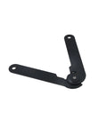 180 Degree Rotatable Lid Hinges, 9 Inch Folding Hinges, Beefed Up Heavy Duty Reinforced 4 Pack For Toolboxes Chests And Storage Lids, Durable Steel Construction With Smooth Operation black steel folding hinge open