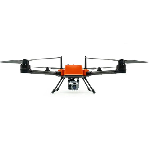 Front view of Beefy Heavy Lift Fishing Drone with 30 Minute Flight Time and 4K Sony IMX377 Camera for Pro Angling