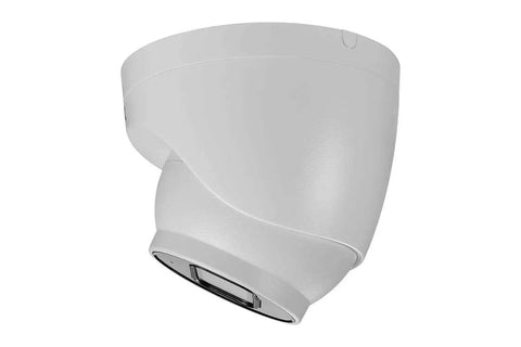 4K 16-Channel Fusion NVR System With Twelve 8MP IP Dome Cameras Listen-In Audio 130 Ft Night Vision Color Night Vision 3TB Storage