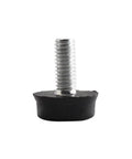 Tough As Nails Screw In Leveling Feet For Furniture And Machinery Floor Protectors with threaded metal shaft side view