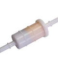 Inline Fuel Filter For Mercury And Mariner Outboards, 20 Micron Boat Fuel Filter With Translucent Canister To See Fuel, Debris, And Content