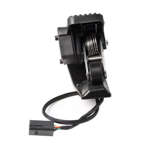 Plug Straight In Hall Effect Accelerator Throttle Pedal With Zero To Five Volt Analog Output For Electric Cars And Golf Carts, detailed view showing mechanics.
