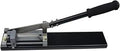 Pro Grade PVC Wiring Duct Cutter With Adjustable Cutting Angle And Width, non-slip steel base, ergonomic handle.