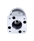 Front view of MGL Series Planetary Gearbox For NEMA 17 Stepper Motor, 10:1 Gear Ratio, 5mm Shaft, 42mm Flange, metal housing, precise motion control.
