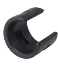 Chainstay Protector For Road And Mountain Bikes Rubber Frame Guard Pads Anti Scratch Rings For Fork And Chainstay Black