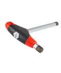 Go-To Journeyman T Handle Hex Key Half Inch Six Inch Length For High Torque Fasteners With Blade Through Handle Design shown on side